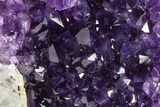 Freestanding Amethyst Crystal Cluster - Uruguay #372897-1
